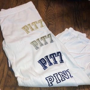 PINK Pitt College Sweats